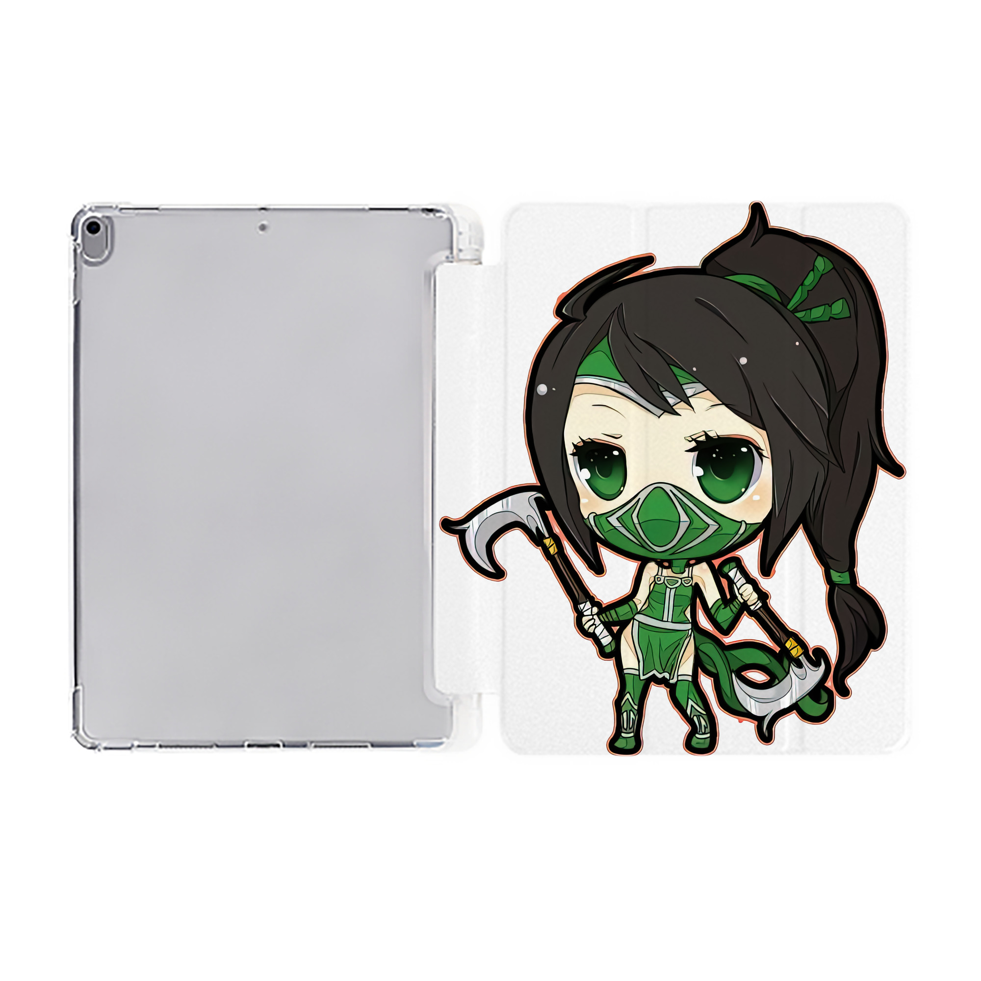 （画像用） リーグ・オブ・レジェンド League of Legends LOL IPad ケース ペン収納付き 三つ折りスタンド PUレザー×シリコン 対応機種9.5/10.5/10.9インチ
